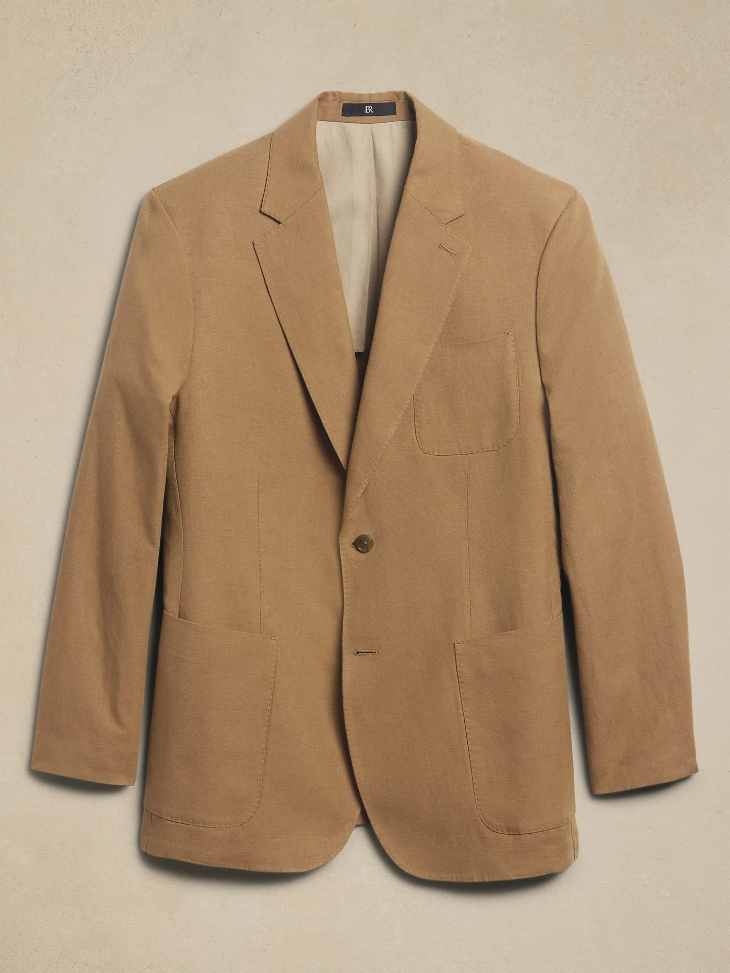 Ventana Italian Linen-Blend Suit Jacket