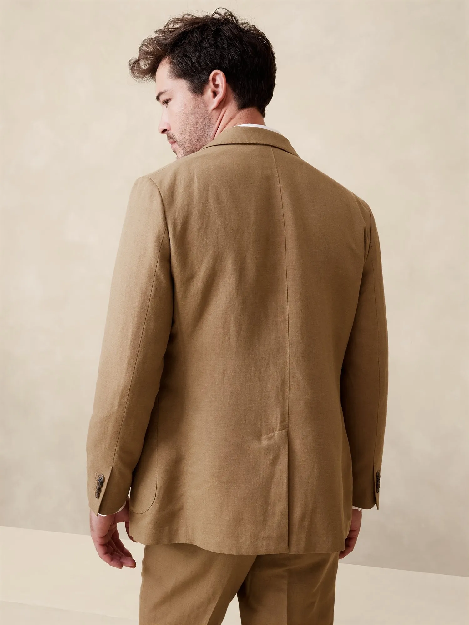 Ventana Italian Linen-Blend Suit Jacket