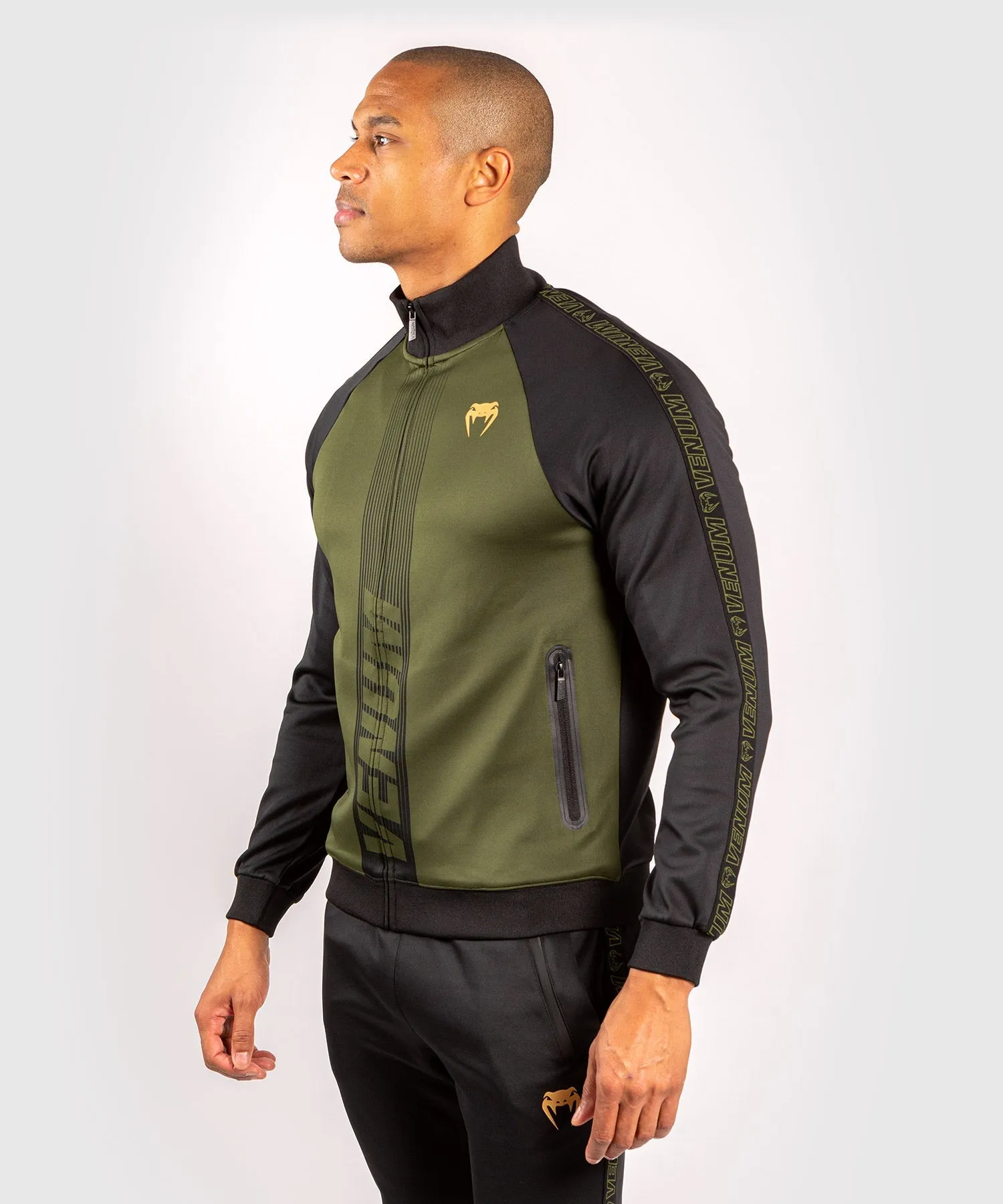 Venum Club 212 Track Jacket – Khaki/Black