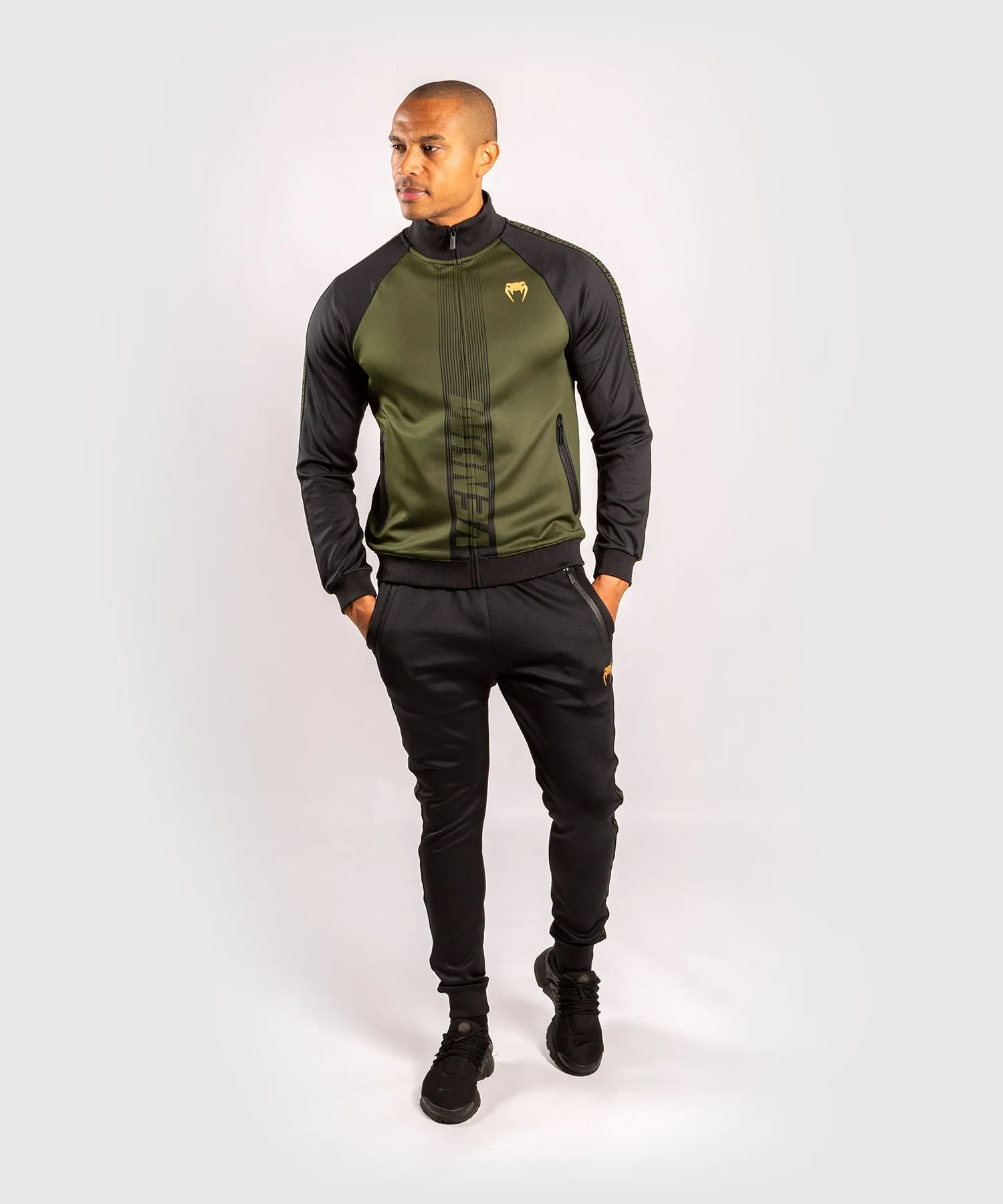 Venum Club 212 Track Jacket – Khaki/Black