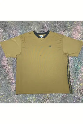 Vintage Adidas V-Neck Activewear Tee- XL