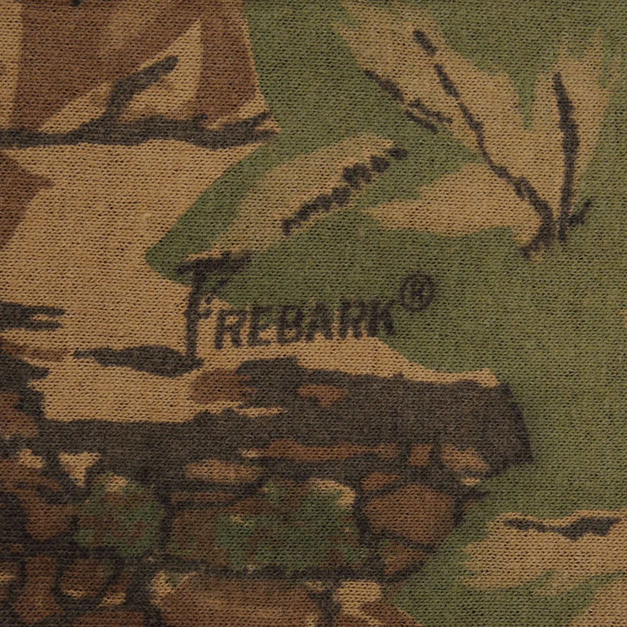 VINTAGE HUNTING TREBARK CAMO LONG SLEEVE POCKET TEE SHIRT 1990S LARGE MADE USA