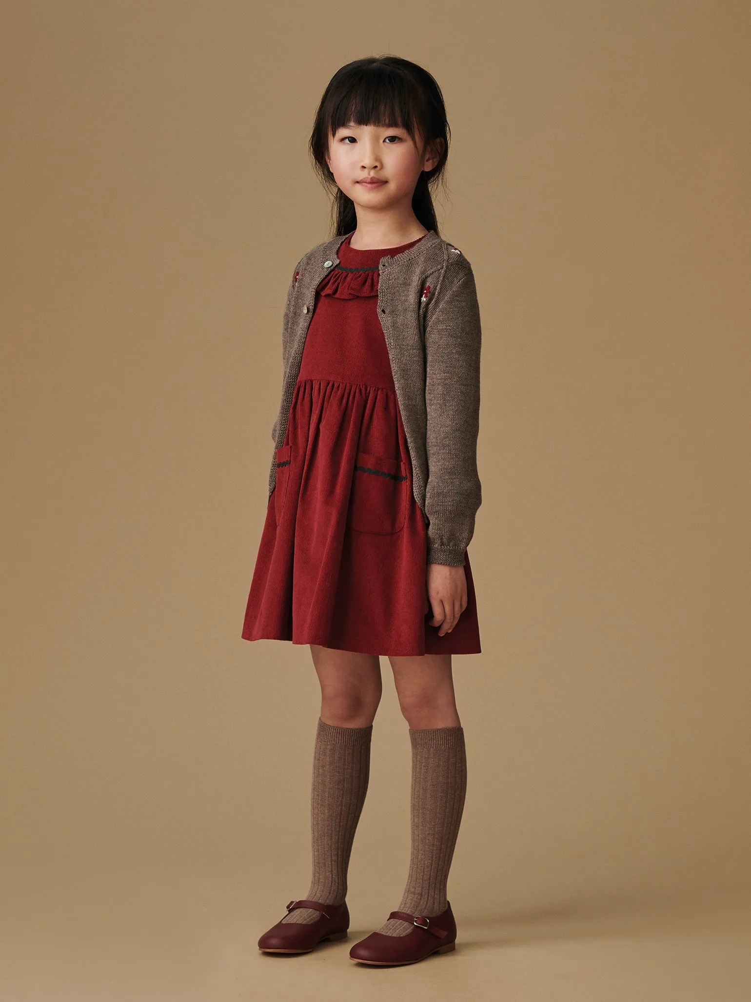 Vivian Dress & Espina Cardigan Girl Outfit Bundle