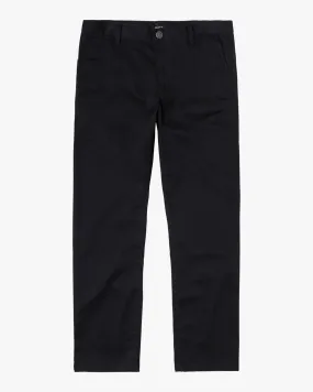 Weekend Stretch Chino Pants - Black