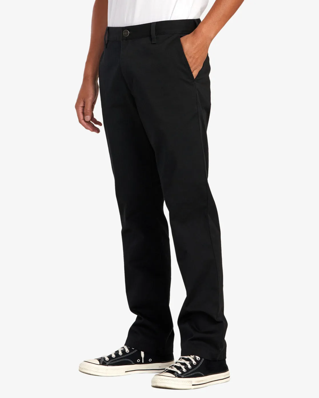 Weekend Stretch Chino Pants - Black