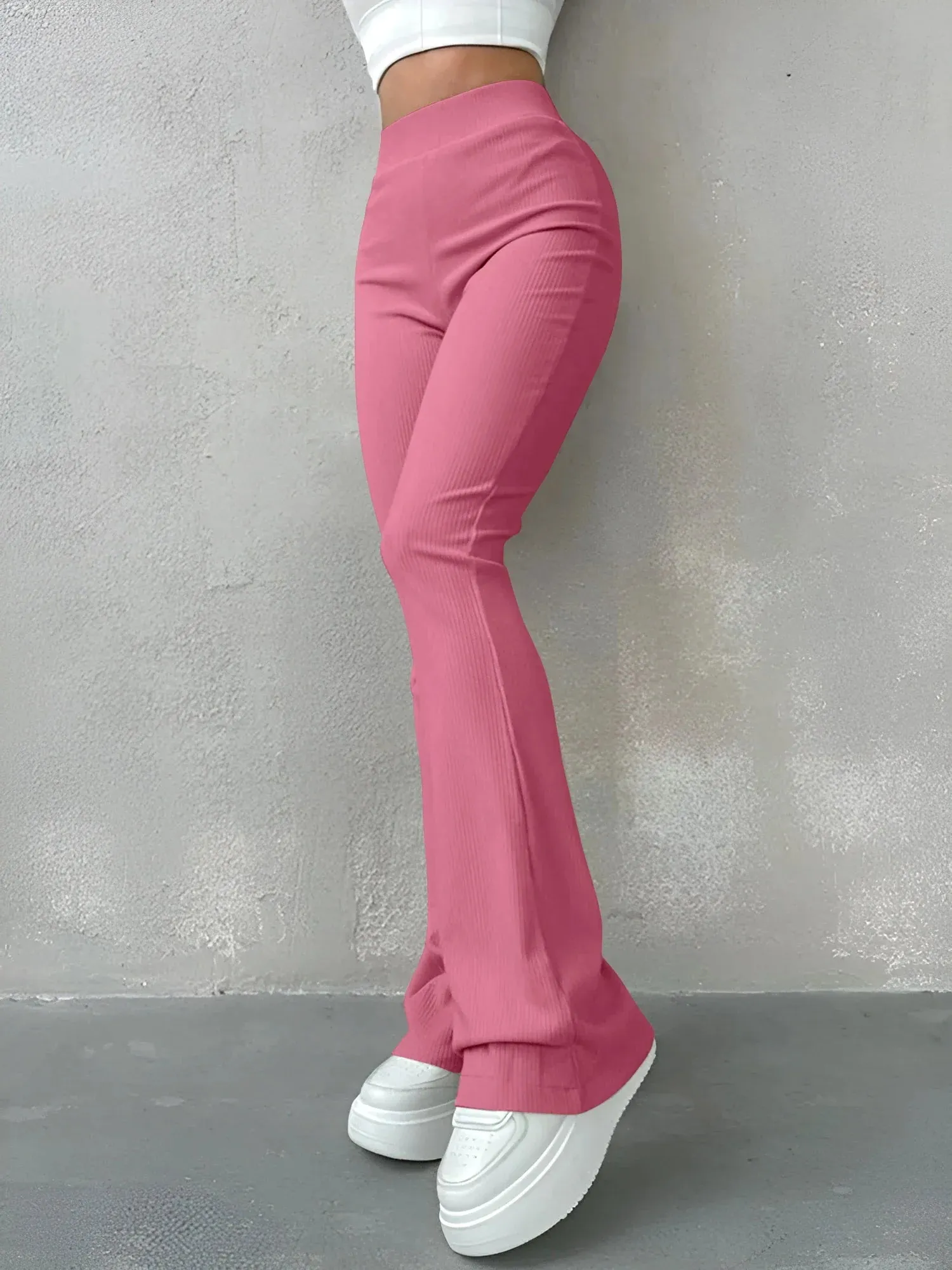 Women High-Waisted Flare Leggings for Casual to Dressy Looks