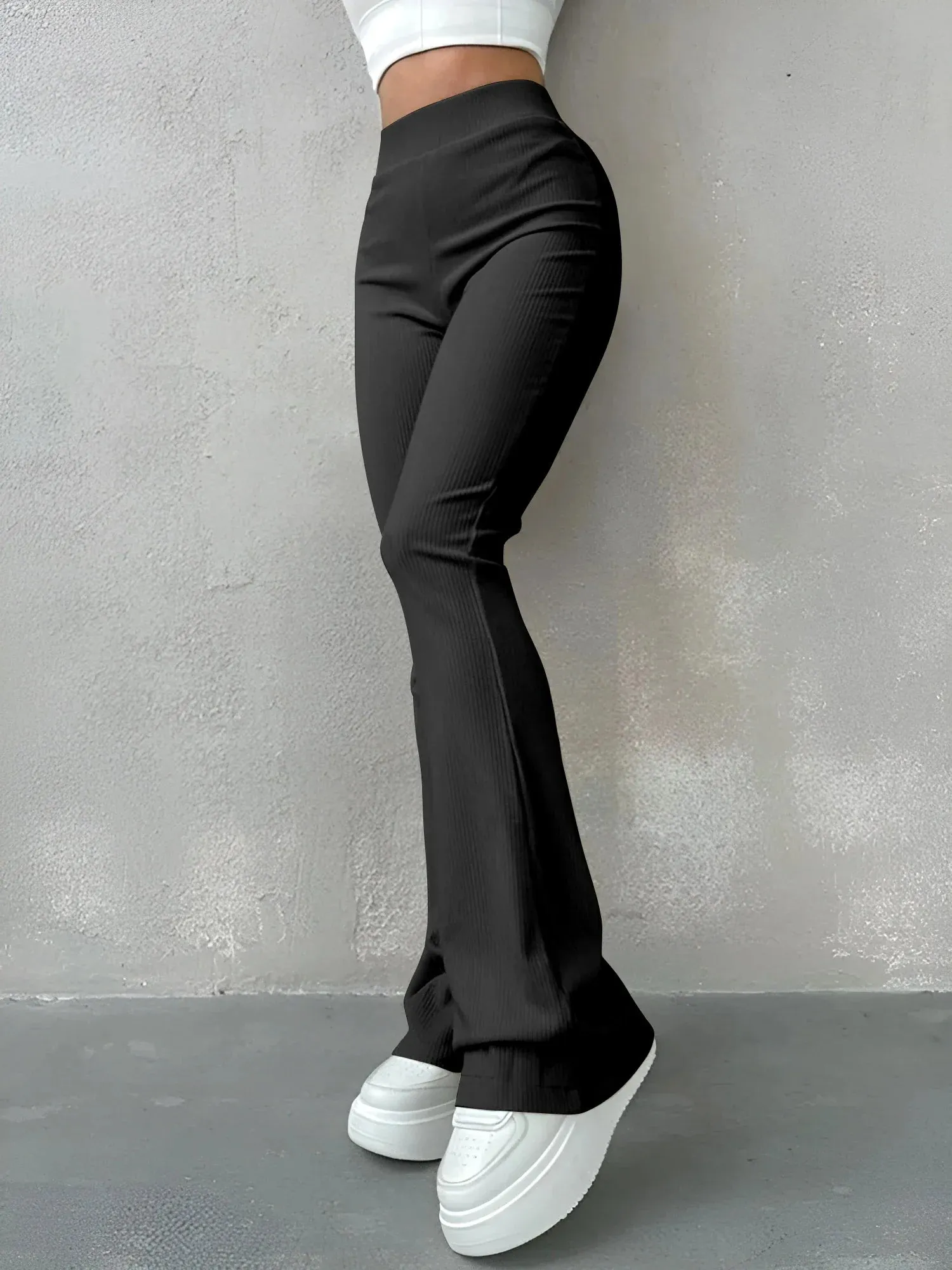 Women High-Waisted Flare Leggings for Casual to Dressy Looks