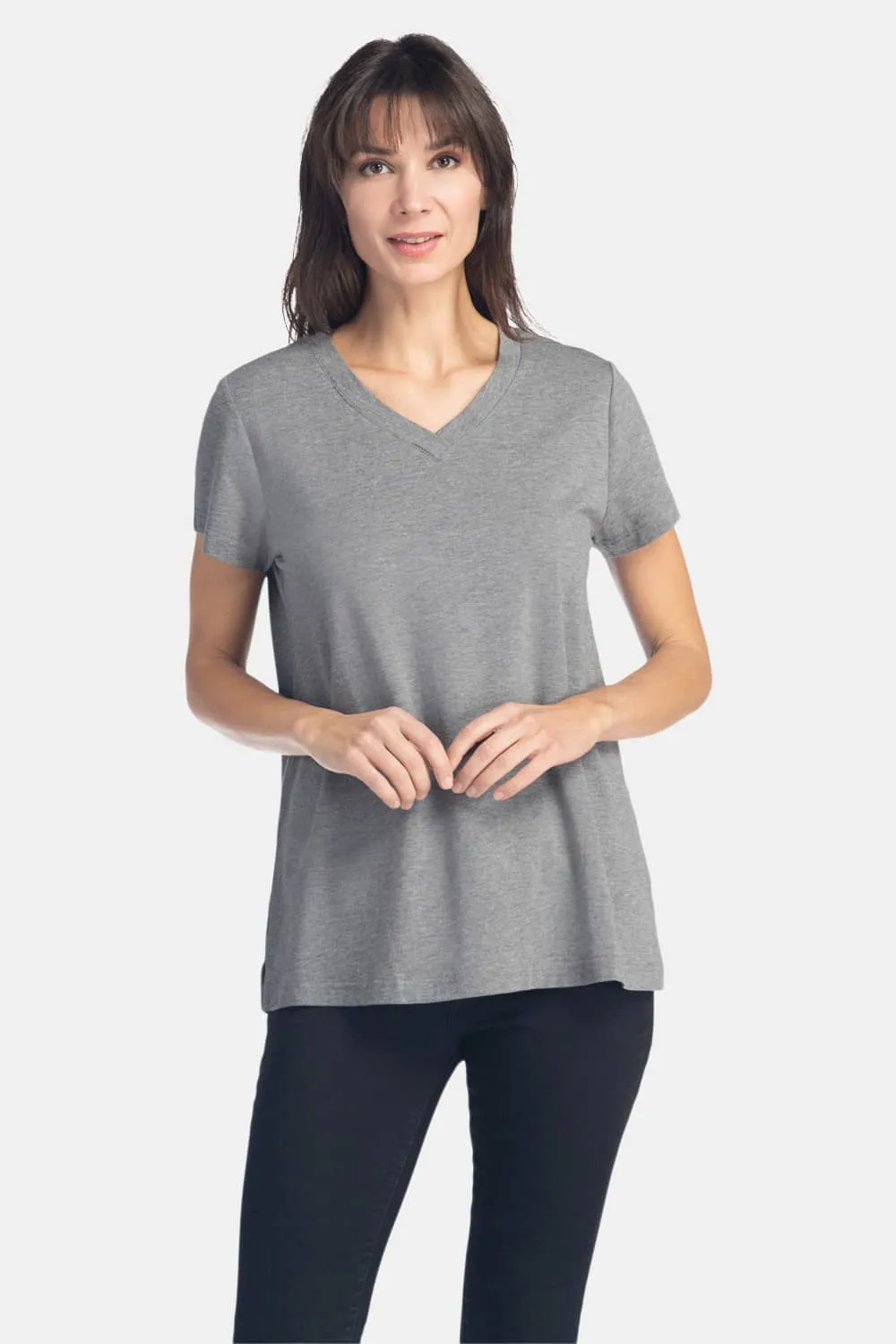 Women's Relaxed EcoFabric™ V-Neck Tee