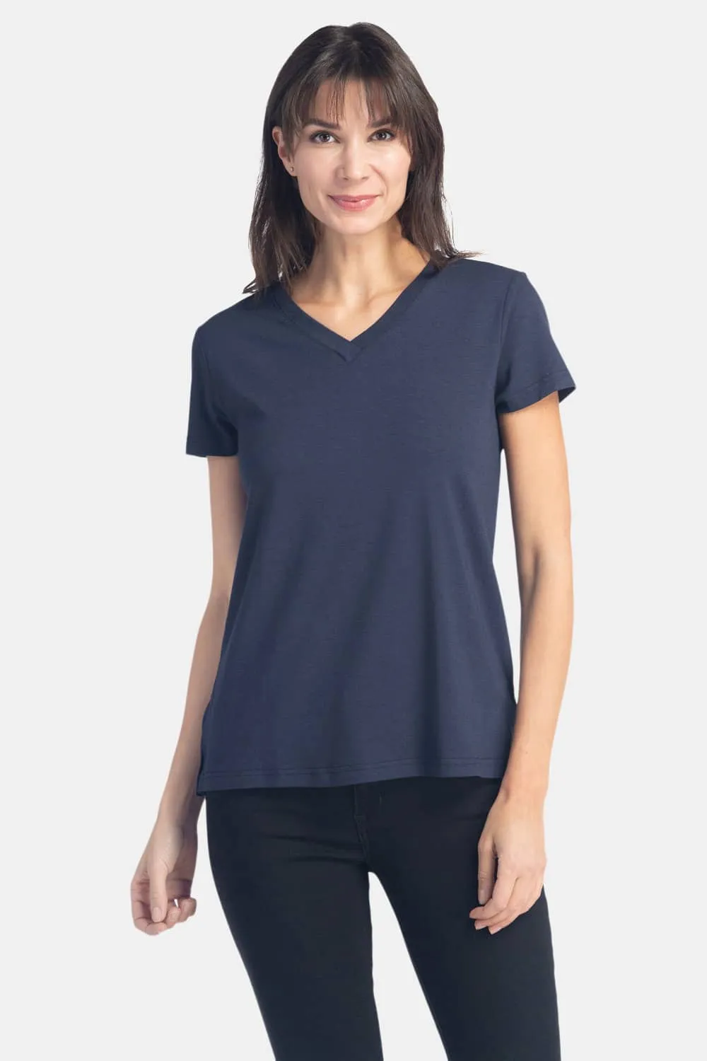 Women's Relaxed EcoFabric™ V-Neck Tee