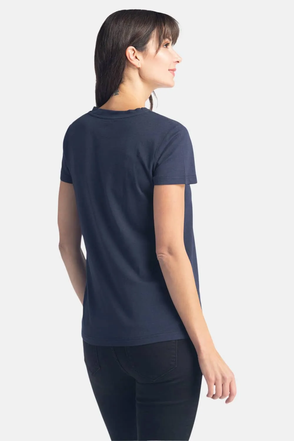 Women's Relaxed EcoFabric™ V-Neck Tee