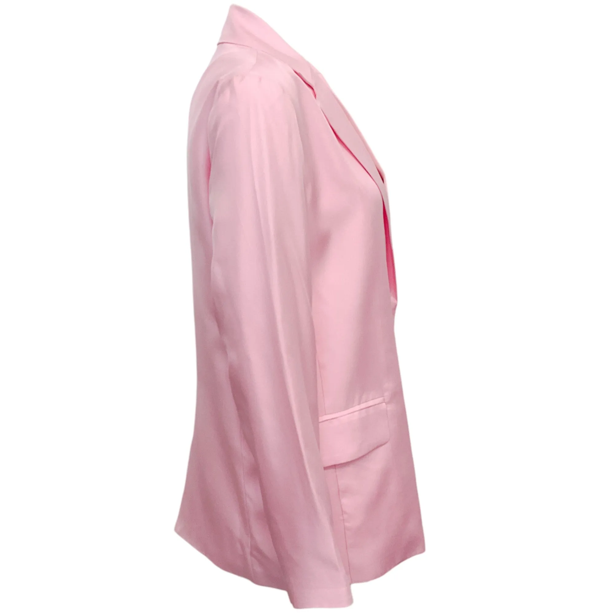 Xirena Pink Silk Rowe Blazer