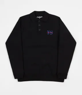 Yardsale YS Polo Neck Sweatshirt - Black